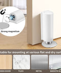 Heavy Duty Door Stopper Stainless Steel No Drilling Wedge Stopper Keeps Doors Open Even In Windy Weather for flat surface