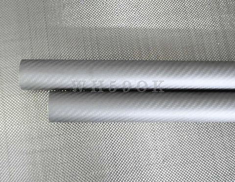 3K Matte Carbon Fiber Tube 12x10mm By 1000mm For RC Aircraft And Drones Wing Spars And Booms Ultra Strong Lightweight Matte Surface