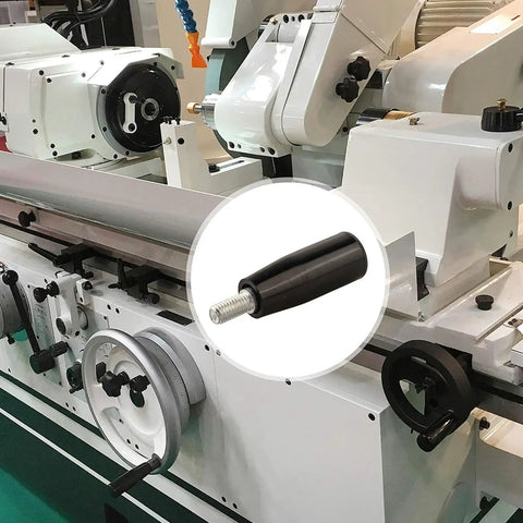 Kickass Revolving Handle For Milling Machine And Lathe Crank Wheel Equipped With M8x50 Threads Built Damn Tough Knuckle Friendly Grip Hella Smooth Rotation Real Shop Workhorse