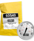 Packaging and thermometer for Charcoal And Gas Grill Replacement Thermometer With One And Thirteen Sixteenths Inch Diameter For Q Series.