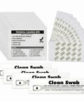 Top Shelf Printer Cleaning Kit For ID Card Printers Packs Four Printhead Swabs Ten Adhesive Cards And Fresh Wipes includes cleaning wipes and swabs.