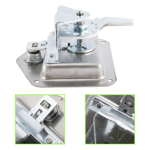 4 Pack Stainless Steel Car Trailer Door Latch T Handle Locking Paddle Entry Door Lock With 8 Keys, Rust Proof and Weather Resistant