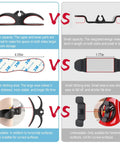 Comparison of two kitchen cord organizers, one larger and bendable, the other smaller and unbendable, with sticky mounts.