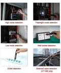 UT12E Non Contact AC Voltage Detector Pencil used on breaker panel, wall socket, outlet and solenoid valve testing