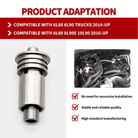 Transmission Cooling System Upgrade Kit For 6L80 6L90 And 8L80 8L90E 10L90 Trucks 2014 Up with compatibility features