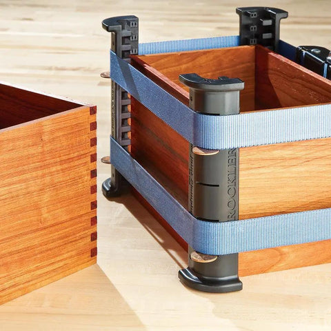 Box Joint Cauls 4 Piece Set For DIYers And Pros, Get Precise Alignment In Woodworking, Plastic Box Clamp Cauls For Small To Large Boxes
