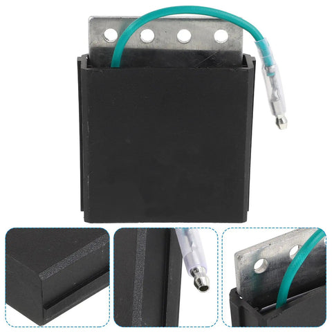 Voltage Regulator Rectifier For Indy Golf Carts And ATV Boats, black durable casing with metal connectors and wire.