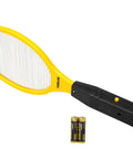 Electric Fly Swatter Racket For Camping And Travel Mosquito Zapper Killer For Indoor And Outdoor Pest Control with included 2 AA batteries