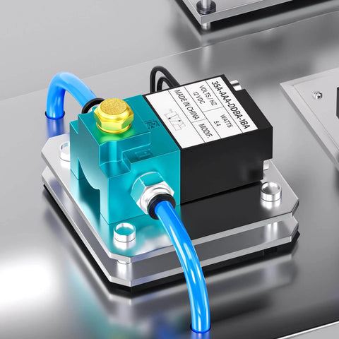 Two Way Three Port Pneumatic Valve With Beefed-Up High Frequency Operation For Fast Booster Control installed view