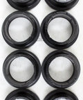 8 Pack OEM Rear Control Arm Bushing Kit For Ranger And Sportsman ATV Models 1996-2019 400 450 550 570 600 700 800 Offroad Ready Heavy Duty Replacement Replaces 5434550 5433065 5432092, black bushings