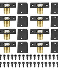 Magnetic Door Ball Catch Set, 8 Pack for Top Of Doors And Invisible Cabinets, Adjustable Closet Magnetic Door Latch with screws