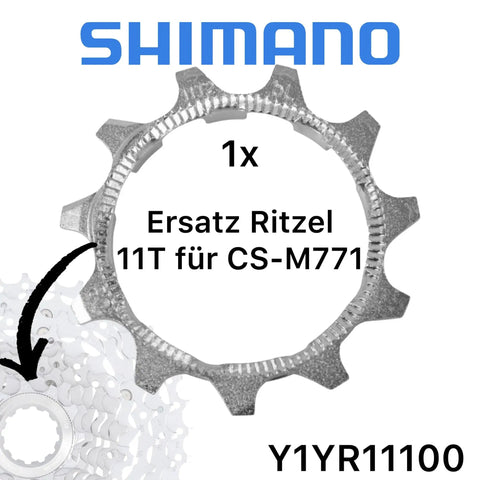 11 Tooth Sprocket With Spacer Ring For BL Group CS M771 10 Bike Drivetrain Upgrade, 11T gear and spacer ring