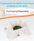 Cheesecloth for Vegan Adjustable Tofu Press For Quick Water Removal From Silken To Firm And Extra Firm Tofu In 10 To 30 Minutes