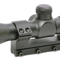 4 To 12X 40AO Air Rifle Scope With Parallax Adjustable Objective One Piece Mount Built In Stop Pin 1 Inch Tube side view