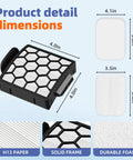 Dimensions and details of Replacement Filter Kit For Navigator Pet Pro Upright Vacuums ZU60 ZU62 NV255 NV150 NV251 NV151.
