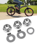 Secure Fit 12mm E-Bike Hub Motor Nuts Safety Washer Steel Locking Hardware For Premium Copper Anodized Bike Parts That Keeps Your Ride Tight And Safe From Vibrations Without Hassle on e-bike wheel motor