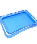 Four Pack Inflatable Ice Serving Bar Coolers For Parties And Outdoor Events, Portable Buffet Tray For Salads And Drinks, BBQs And Picnics