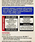 OS1 Engine Oil Seal Leak Repair for Burning Oil and Leaks 16.9oz 1 Pack Stops Main Seals and Gaskets Drips Pro Grade Formula for Cars Trucks and SUVs bottle label