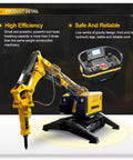 Customizable Remote Control Demolition Robot For Concrete Breaking And Disaster Rescue Heavy Duty Robot for efficient projects
