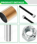 EZGO Spindle King Pin Tube Bushing Repair Kit With Copper Sleeve For 1994 To 2001.5 DCS Gas And Electric Golf Carts, parts detail
