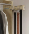 Top Shelf Dual Tower Closet Kit 10 Foot Deluxe Wall Mounted Gear Locker System Heavy Duty Steel Rod Rack With Smooth Glide Drawers. Hanging clothes and belts organized.