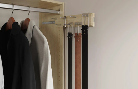 Top Shelf Dual Tower Closet Kit 10 Foot Deluxe Wall Mounted Gear Locker System Heavy Duty Steel Rod Rack With Smooth Glide Drawers. Hanging clothes and belts organized.
