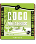 Coco Coir Mega Brick Premium Organic Coconut Coir Block 11 Lb 5 Kg packaging front view