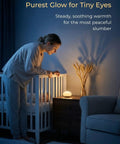 Parent using Baby Night Light For Nursery And Nighttime Feeds, Soft BPA Free Silicone for gentle glow in baby's room.