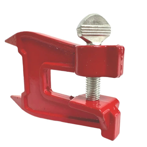 Red Pocket Stump Vise Chainsaw Sharpening Kit Tools Replaces Oregon 26368A Saw Vise with adjustable clamp