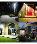 JUDYSSY Led Floodlight Ip68 Waterproof 220 10W 20W 30W 50W 100W Outdoor Garden Projector Lighting illuminating pathways and entrance.