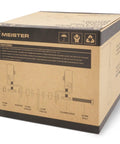 Rolling Beam Mount With Brakes For Heavy Bags Black 7.5 To 9.25 Inches packaging box with diagram and features list