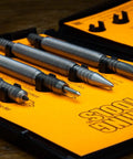 Pro Grade 4 Piece Metalworking Set With High Speed Steel Center Punch Self Centering Center Punch 5 16 Inch Cold Chisel Prick Punch