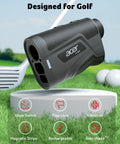 Go To Golf Rangefinder With Slope And Anti Shake Tech, 800 Yard Range, showcasing features on golf course