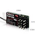 4 Channel Tiny RC Gyro Receiver For Mini Cars And Boats 1 28 Scale 3 To 10V High Voltage Servo Support with dimensions