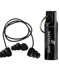 Pro Impulse Hearing Protection In Ear Plugs With Keychain Storage Case For Firing Range, Shooting And Hunting