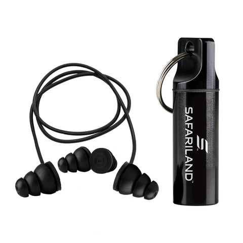 Pro Impulse Hearing Protection In Ear Plugs With Keychain Storage Case For Firing Range, Shooting And Hunting