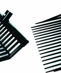 2 Pack Replacement Heads For Muck Forks With Angled Sides To Prevent Manure Spills, Workhorse Durable Rake Upgrade, metal heads