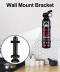 12 Pack Grab And Go Dry Fire Spray Ace Safety Gear For Kitchen Grease Or Car Electrical Fires with wall mount bracket.