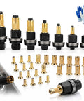 Heavy Duty Pro Grade Carbon Steel Rivet Nut Tool Set 77Pcs M3 To M12 Mandrel Kit with interchangeable heads and rivet nuts