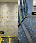 Tiles on wall and floor with One Sixteenth Inch Tile Leveling Clips Kit With 2000 Pieces Leveling System Spacers For Installations