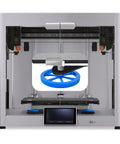 Tough Blue Aluminum Leveling Nuts Kit With Hot Bed Springs, M4 Screws, And Silicone Mounts for Ender 3 Series and CR 10 3D Printers in use