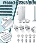 All In One Garage Door Replacement Parts Kit 45 Piece Set With Tracks Rails Doorpost Brackets Screws And Nuts Rollers Hinges And Top Brackets For A 7 Ft Tall Garage Door Easy Install And Durable Replacement Solution