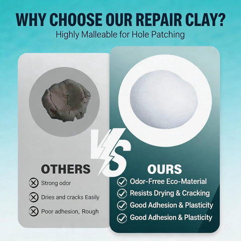 Comparison of Waterproof Sealant Putty For Quick Fixes No Mess Patch Up Pipes Walls Holes And AC Openings Durable Mending Clay