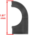 Rear Sway Bar Bushings Kit For Polaris RZR S 1000 And XP 1000 2015 2016 2017 2018 2019 2020 4 Pack Upgrade For Smoother Turns Stability And Trail Confidence. black rear sway bar bushing, 46 mm height