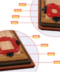 Built Tough Router Template And Jig For Woodworking Pro Grade Aluminum Corner Radius Guide Kit with multiple radius sizes displayed.