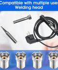 4 Piece 510 Thread Magnetic Adapter Kit Universal Threaded Screw Converter For Soldering Irons And Circuit Board Repairs