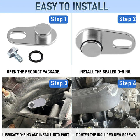 Installation guide for Beefed Up Supercharger MAP Vacuum Port Sealing Cap For GM LSA LS9 LT4 LS LQ4 LSX Engines.