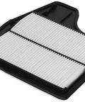 Rigid Panel Engine Air Filter Replacement For Nissan Altima L4 Sedan 2013 2018 2.5L 4 Cylinder CA11450 black frame white pleats