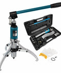 5 Ton Hydraulic Gear Puller With Wheel Bearing Separator in case with pump and accessories, adjustable jaws, heavy duty tool