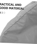 Heavy Duty Water Table Cover For Sand And Water Tables Weatherproof Dust Prevention For Garden Backyard And Patio close-up grey fabric